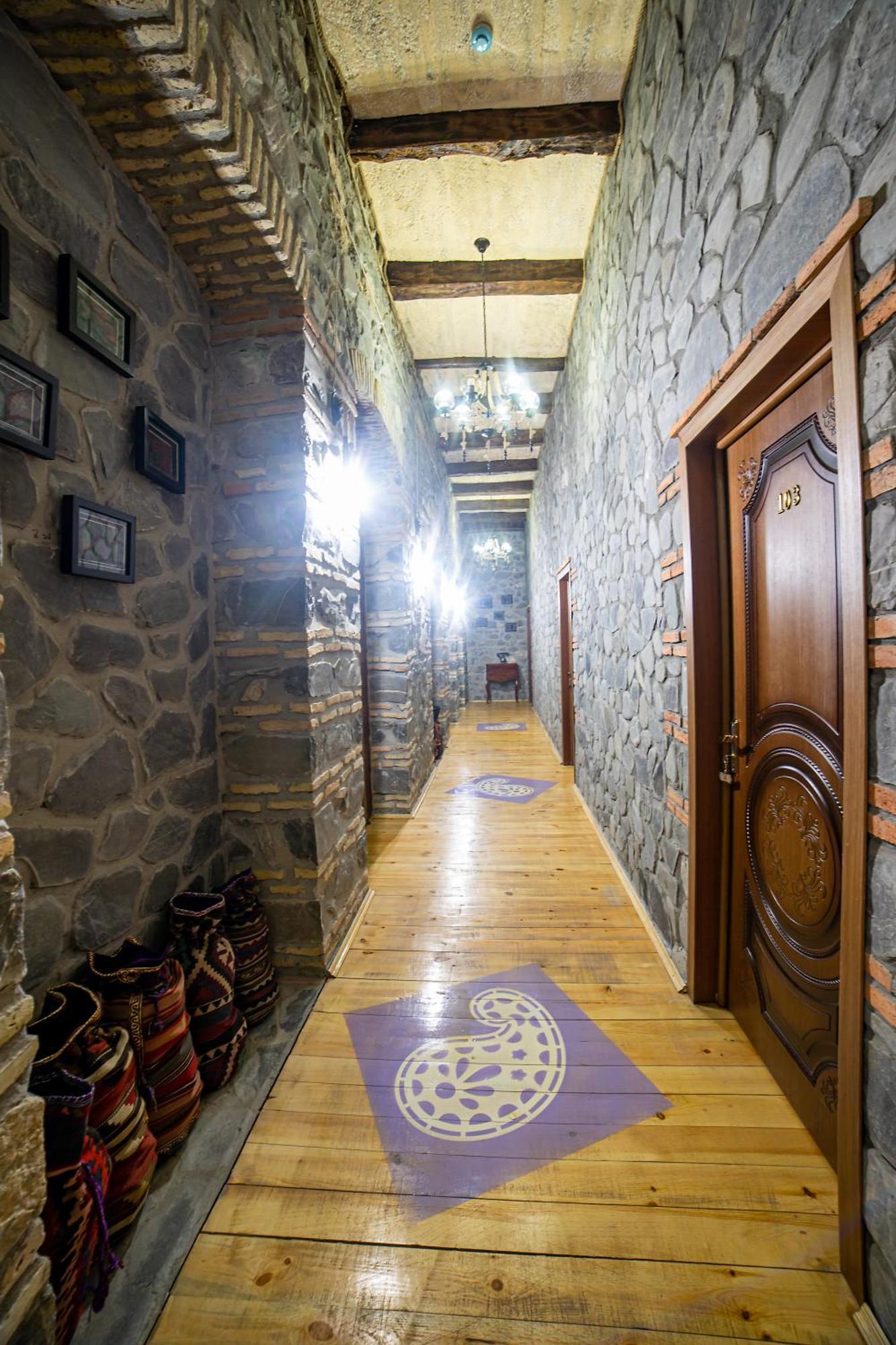 Hotel Old Town Şǝki Exterior foto